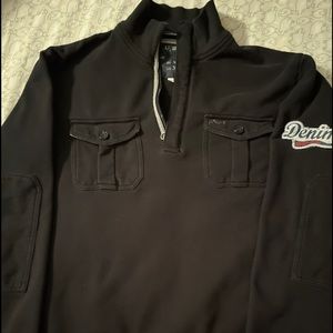 ARMANI JEANS QUARTER ZIP SWEATSHIRT VERY NICE SHAPE VERY EXPENSIVE